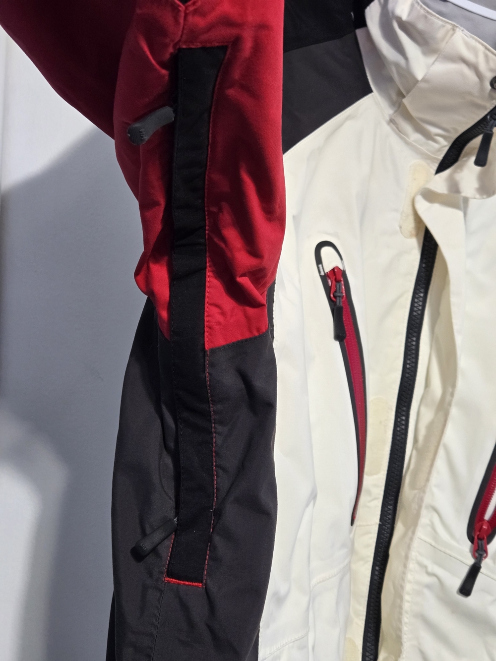 Helly Hansen Helly Tech Jacket XL Waterproof Ski Snow Jacket Red Black White Men - Picture 6 of 12